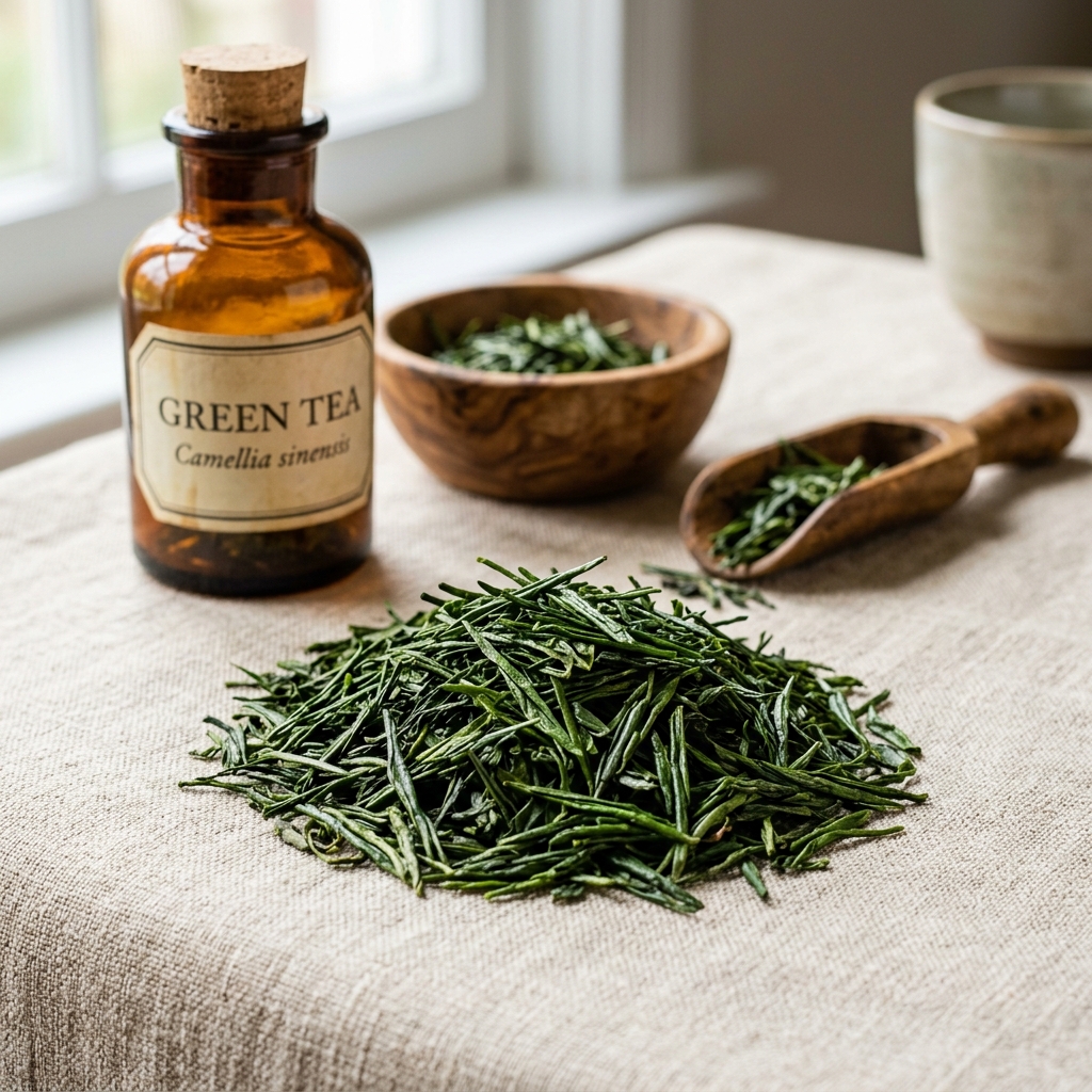 Hojas de Té Verde Sencha Orgánico — The Garden Lab